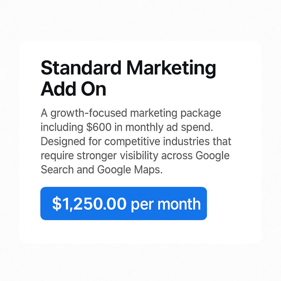 Standard marketing Add-On