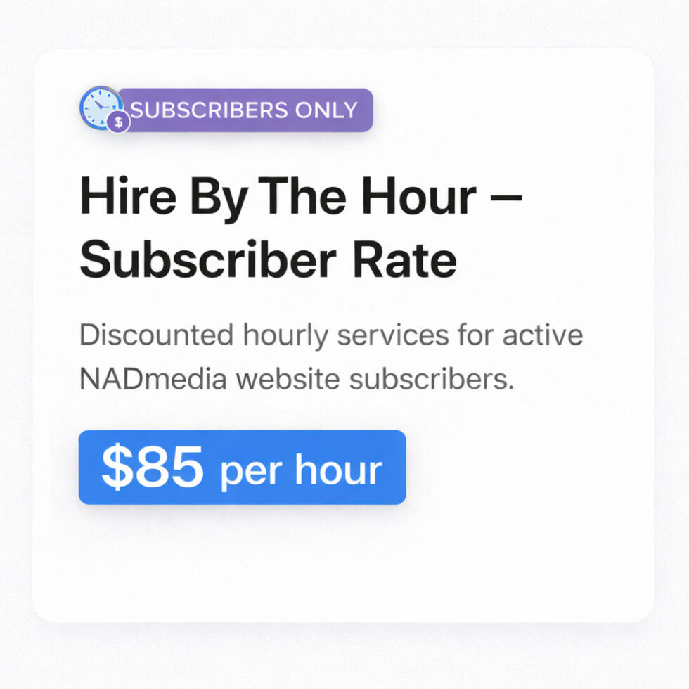 Higher by the hour subscriber rate